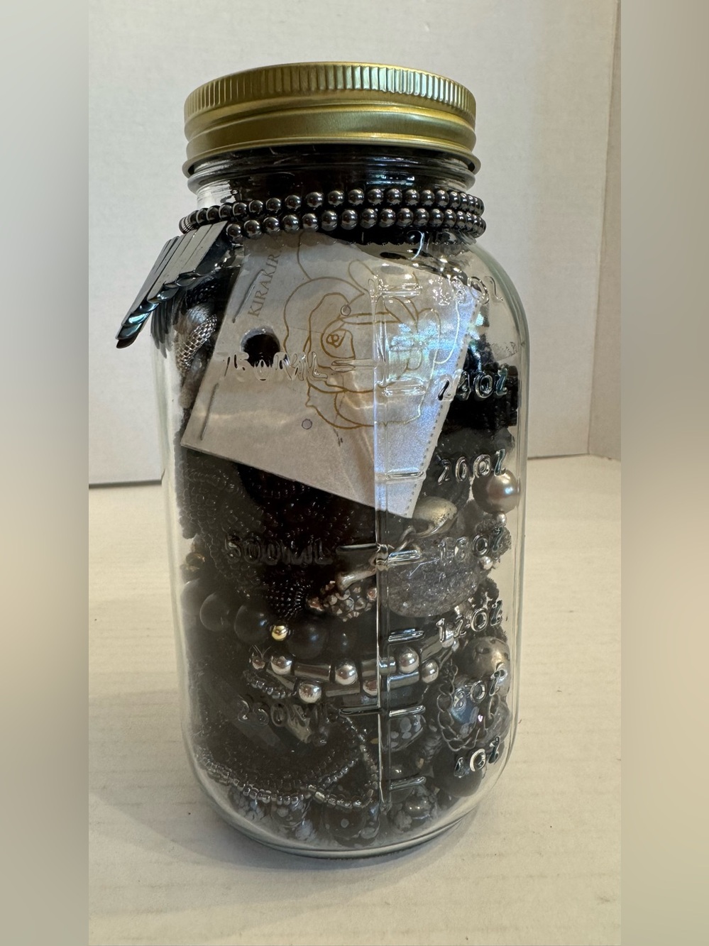 Mystery Jewelry Jar #9 Wearable Quality Pieces 2 lb Necklace Bracelet Earrings - Picture 6 of 16